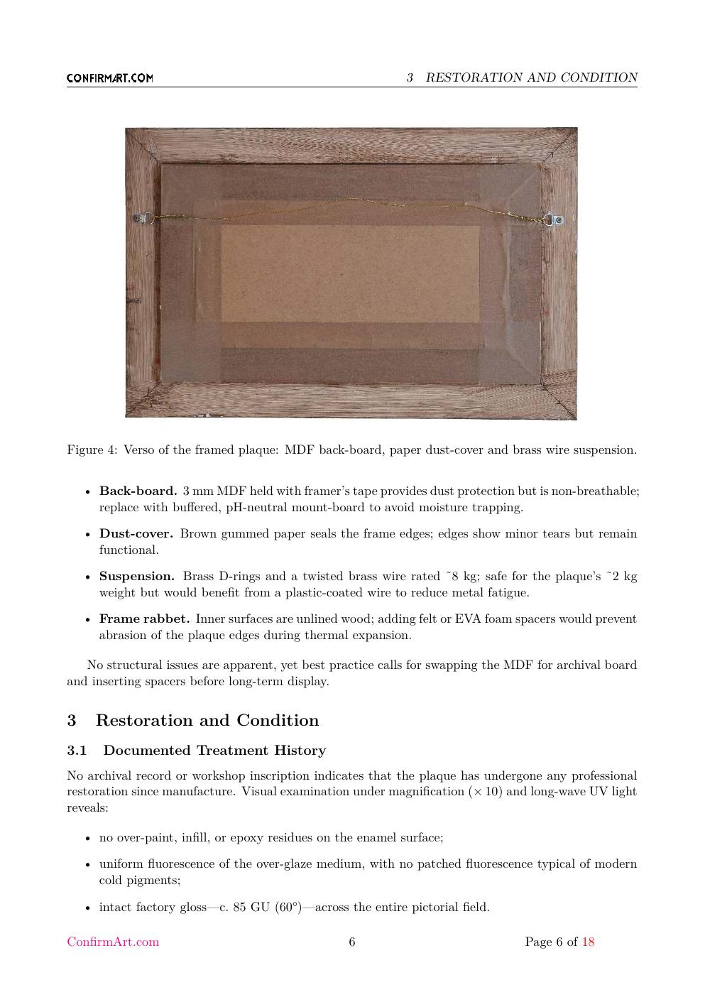 The Triumph of Apollo report sample page 6