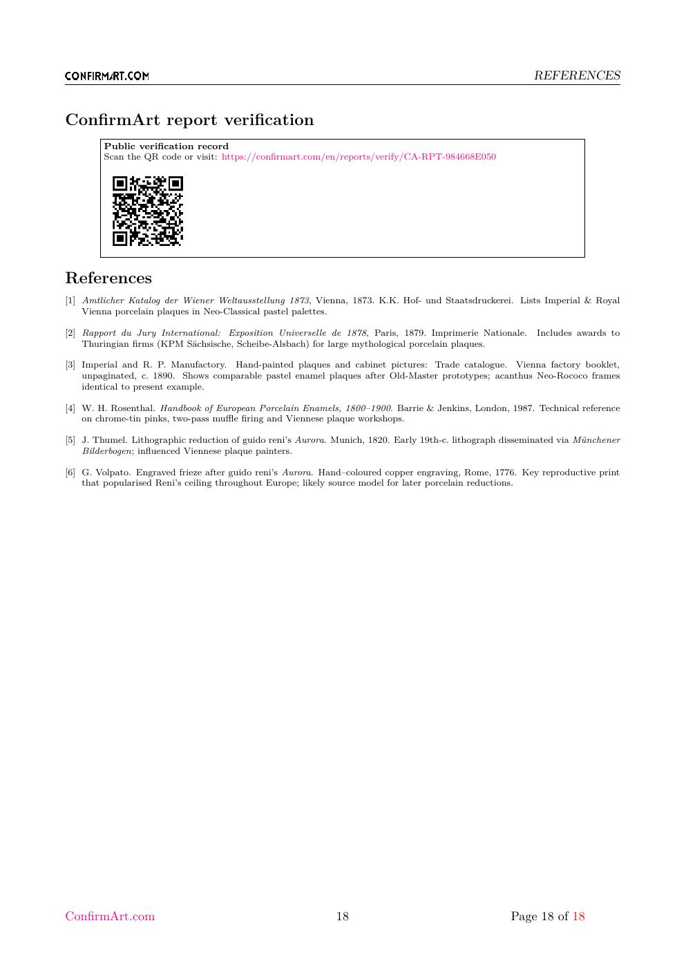 The Triumph of Apollo report sample page 18