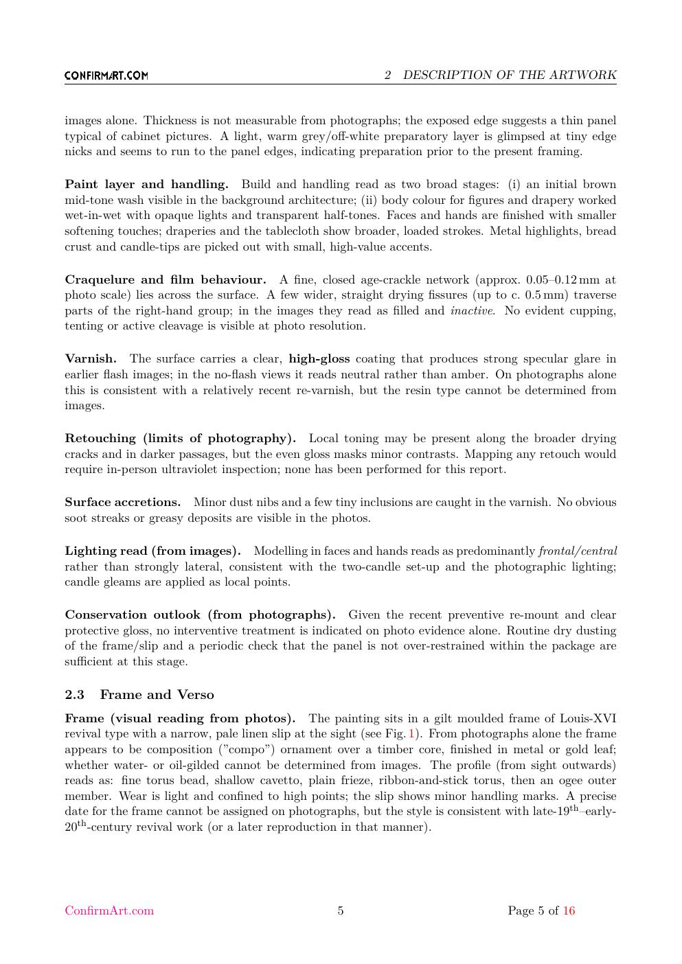 Anonymous Continental School, late 18 th report sample page 5