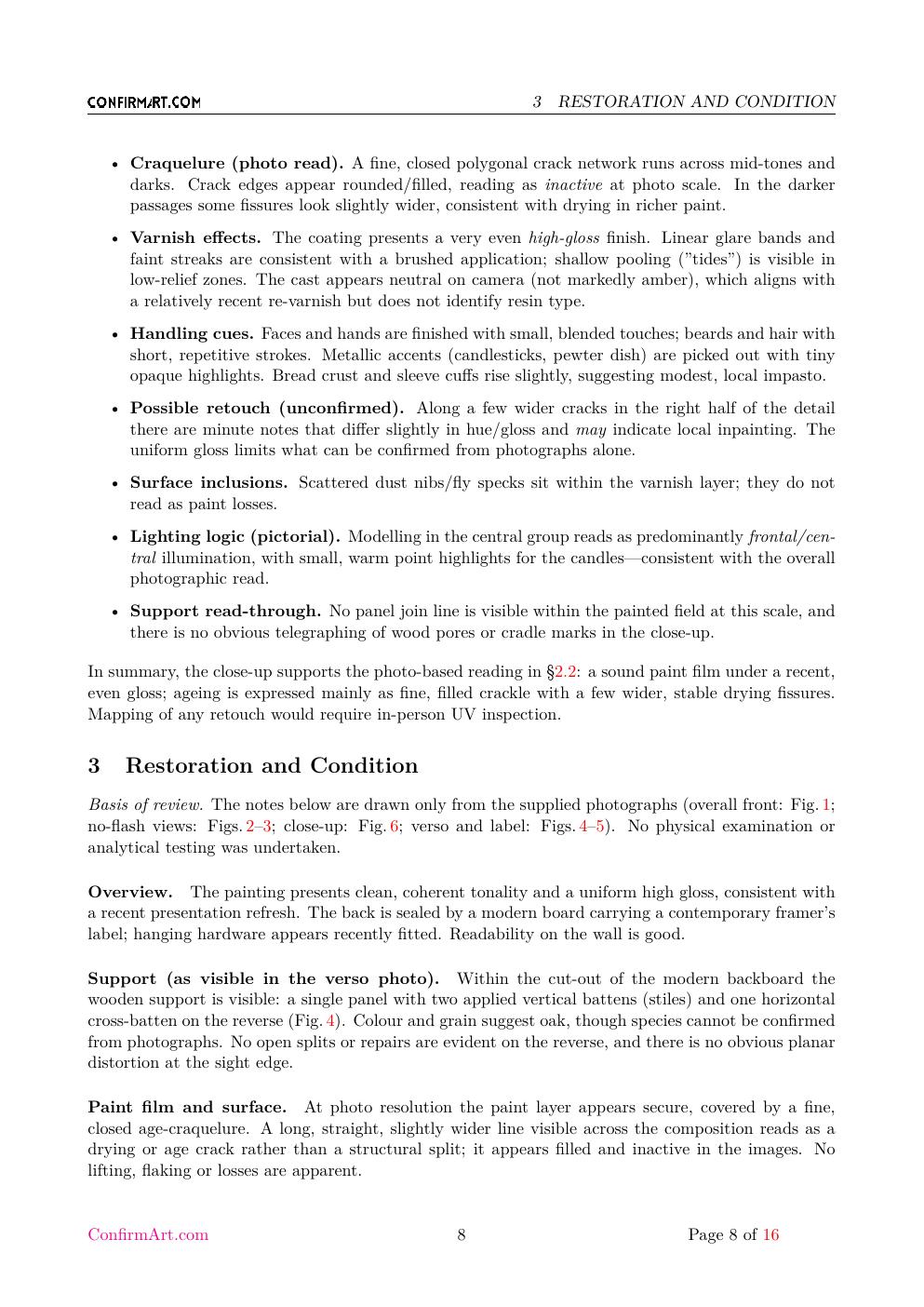Anonymous Continental School, late 18 th report sample page 8