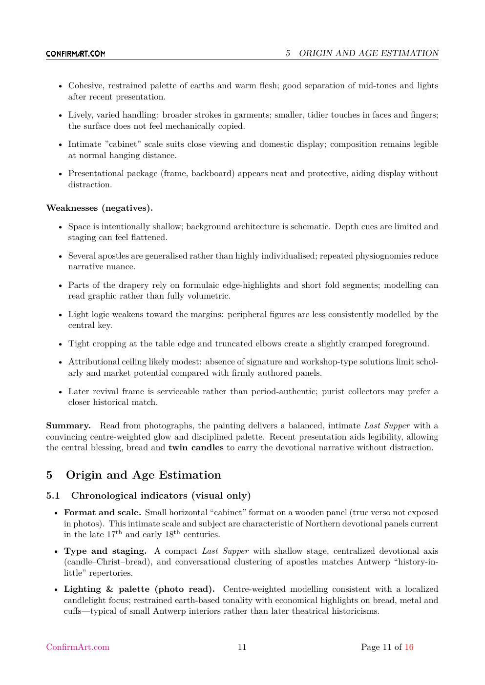 Anonymous Continental School, late 18 th report sample page 11