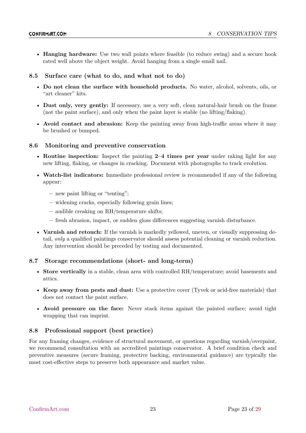 Portrait attributed to Jan Anthonisz. van Ravesteyn report sample page 23