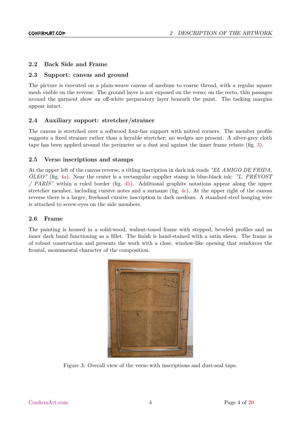 El amigo de Frida report sample page 4