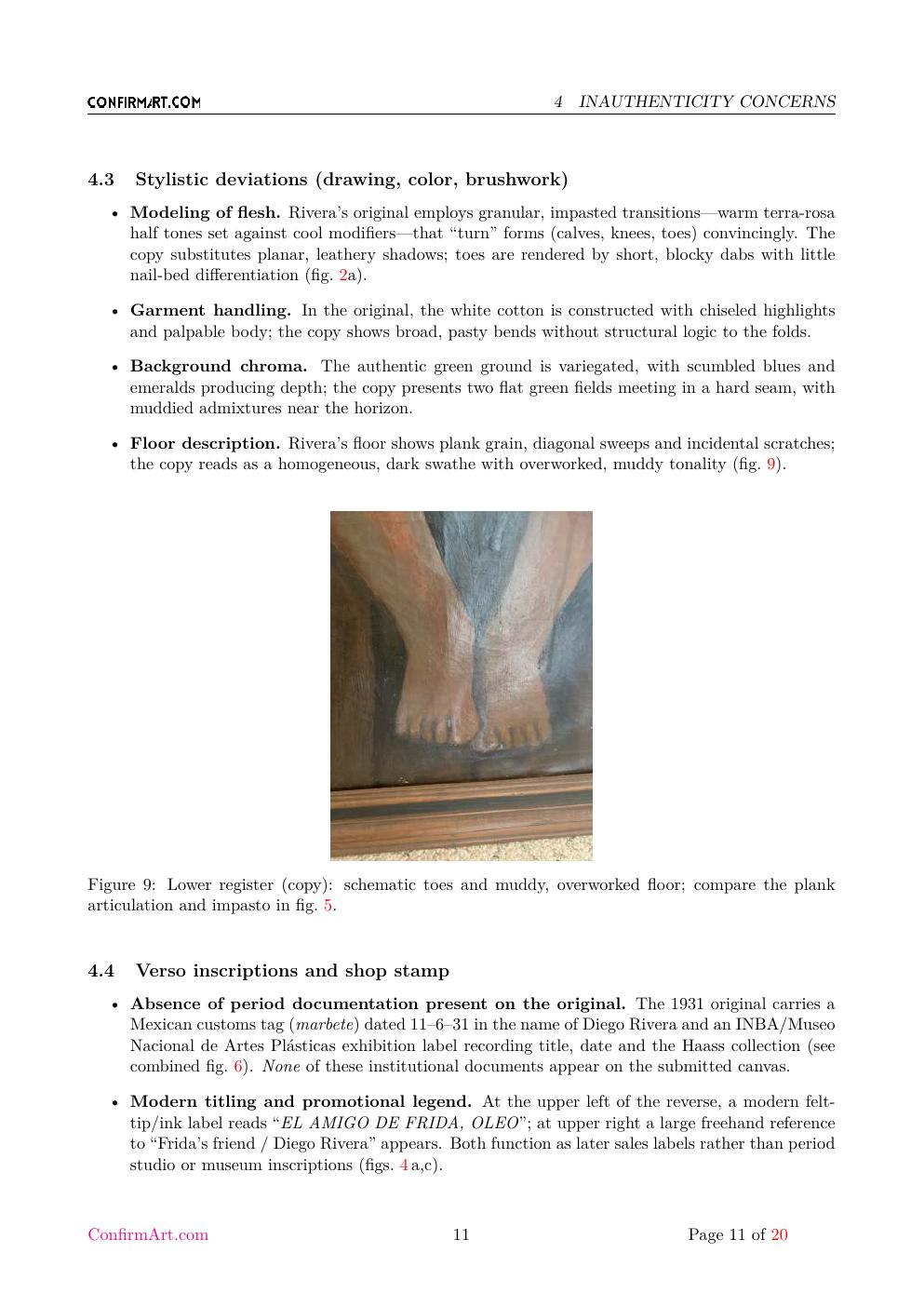 El amigo de Frida report sample page 11