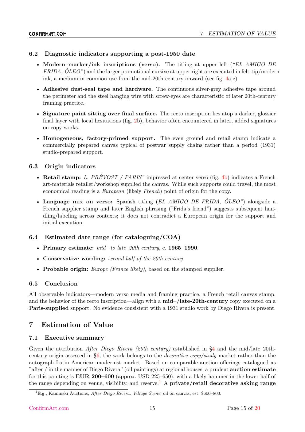 El amigo de Frida report sample page 15