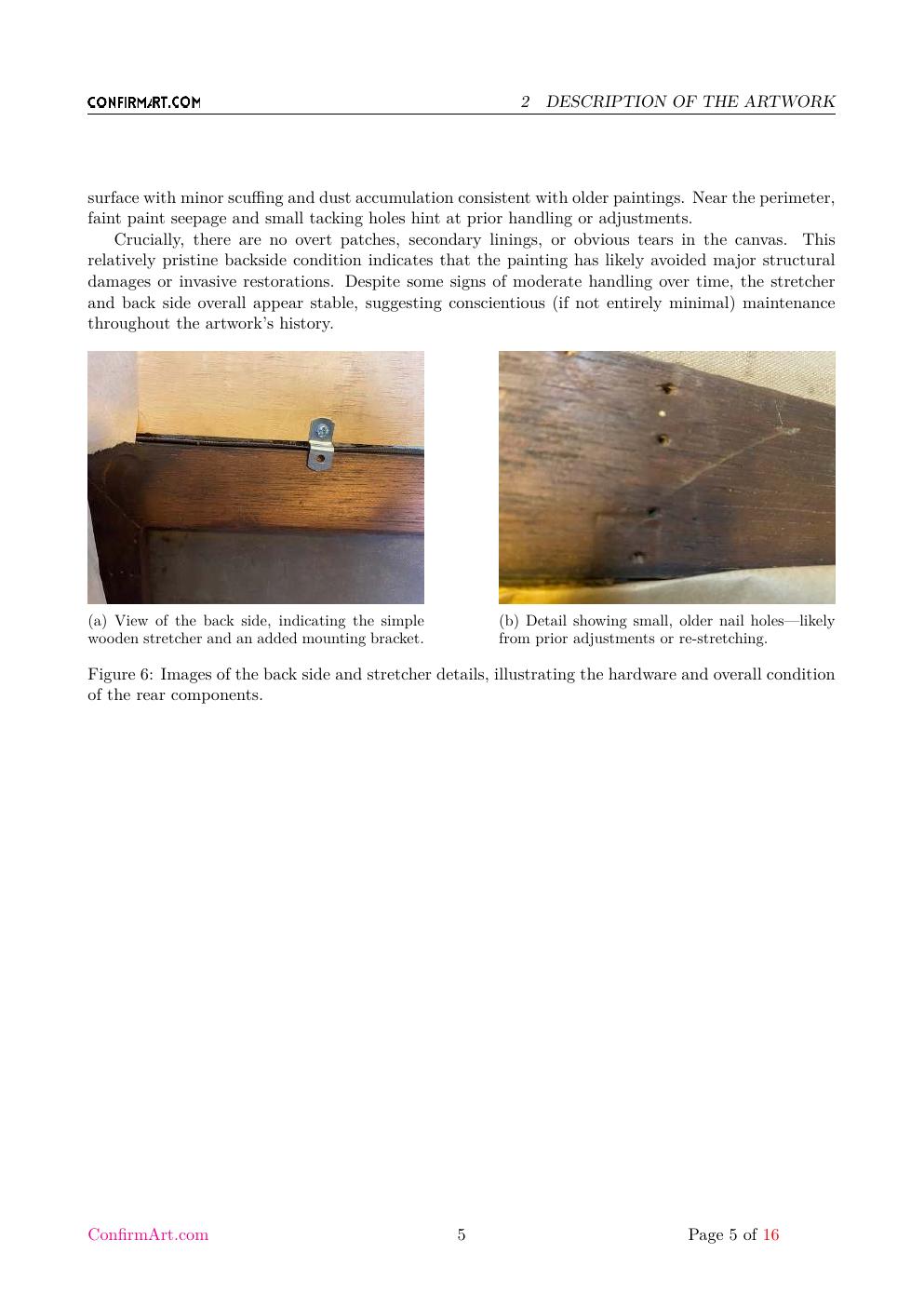La Ofrenda study report sample page 5
