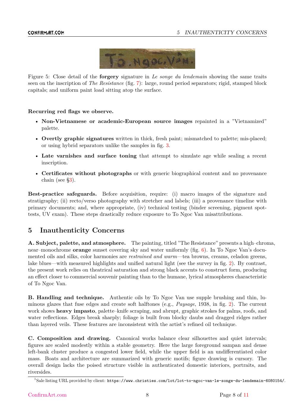 Resistance report sample page 8