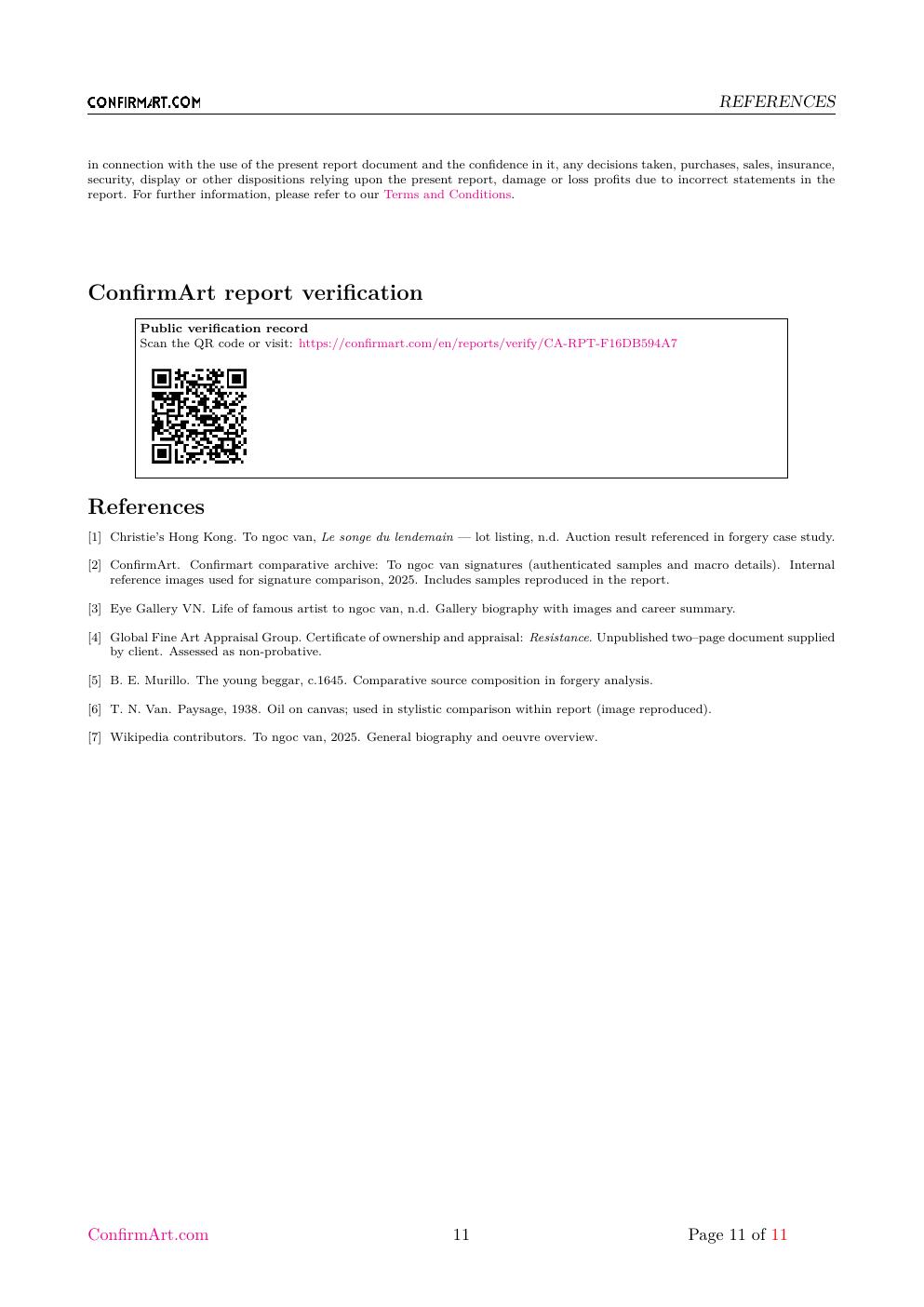 Resistance report sample page 11