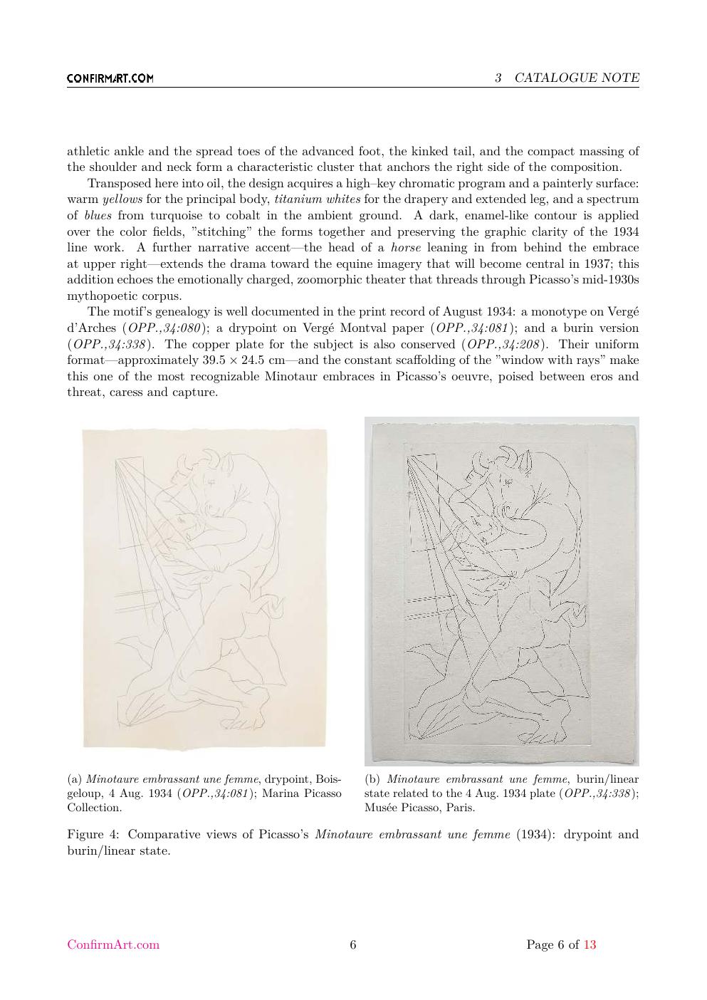 The First Kiss report sample page 6