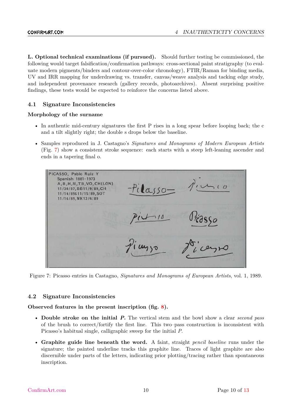 The First Kiss report sample page 10