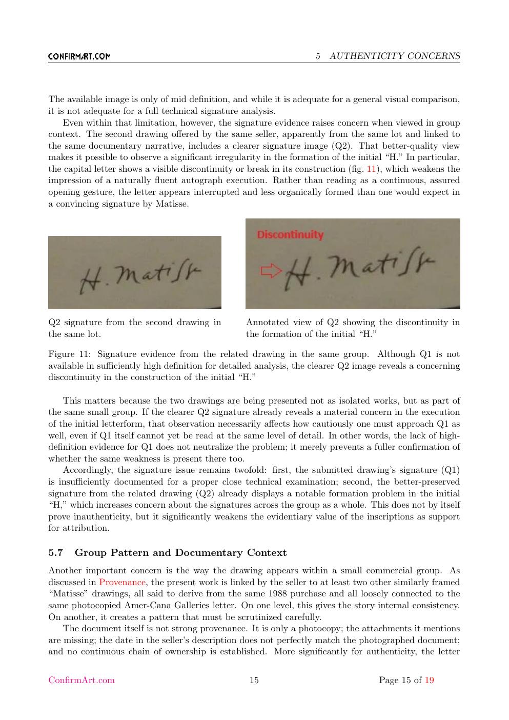 Drawing report sample page 15