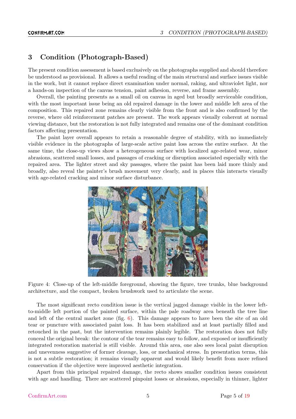 Fruit Seller report sample page 5