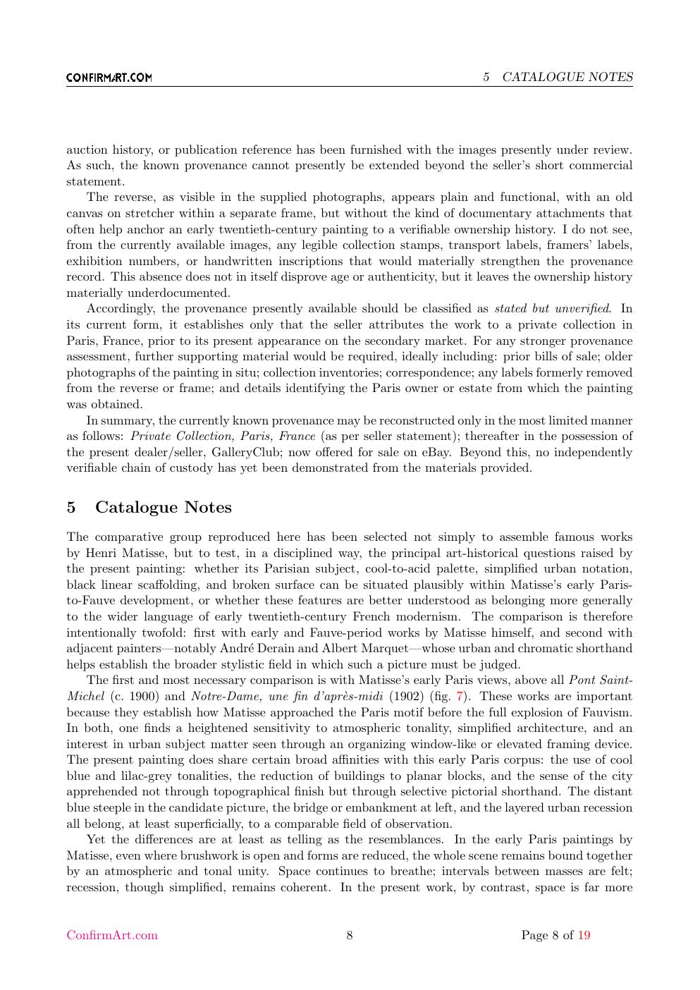 Fruit Seller report sample page 8