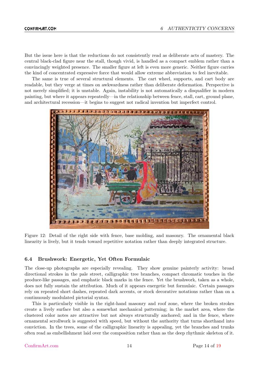 Fruit Seller report sample page 14