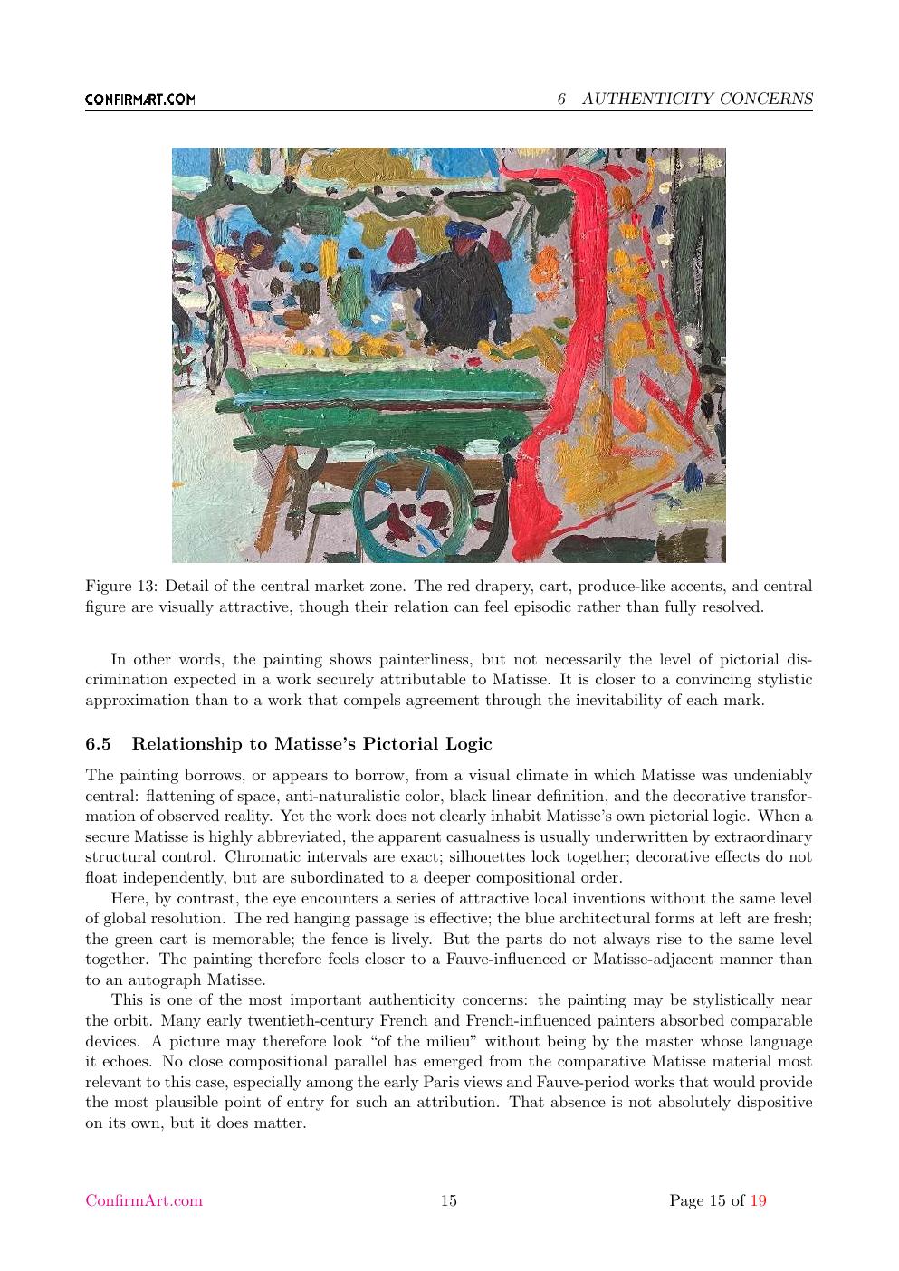 Fruit Seller report sample page 15