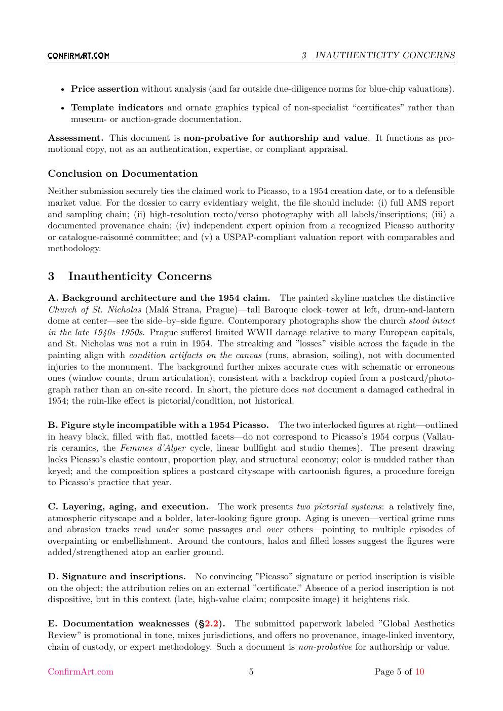 The Slave report sample page 5