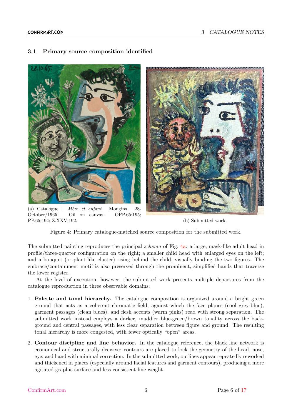 Mother Child report sample page 6