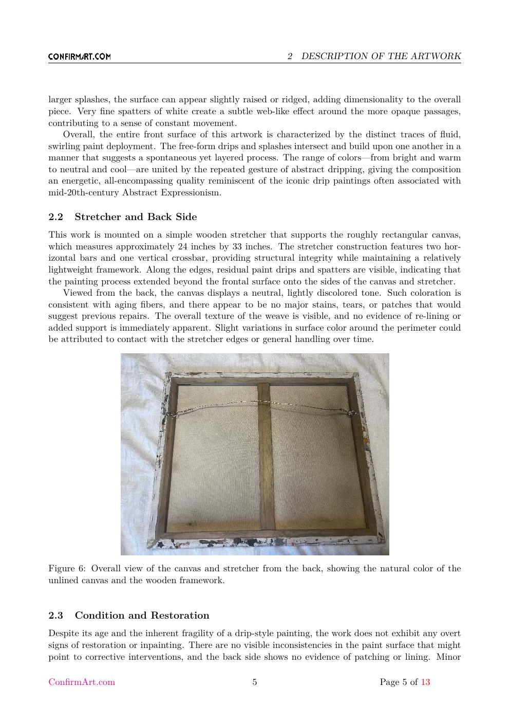 Number 1 report sample page 5