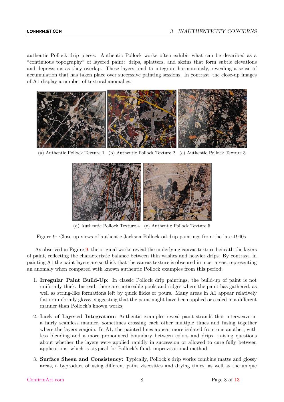 Number 1 report sample page 8