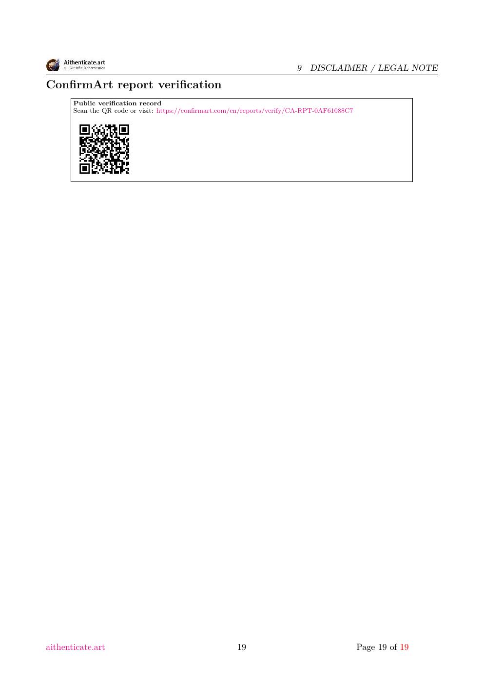 St. John the Baptist report sample page 19