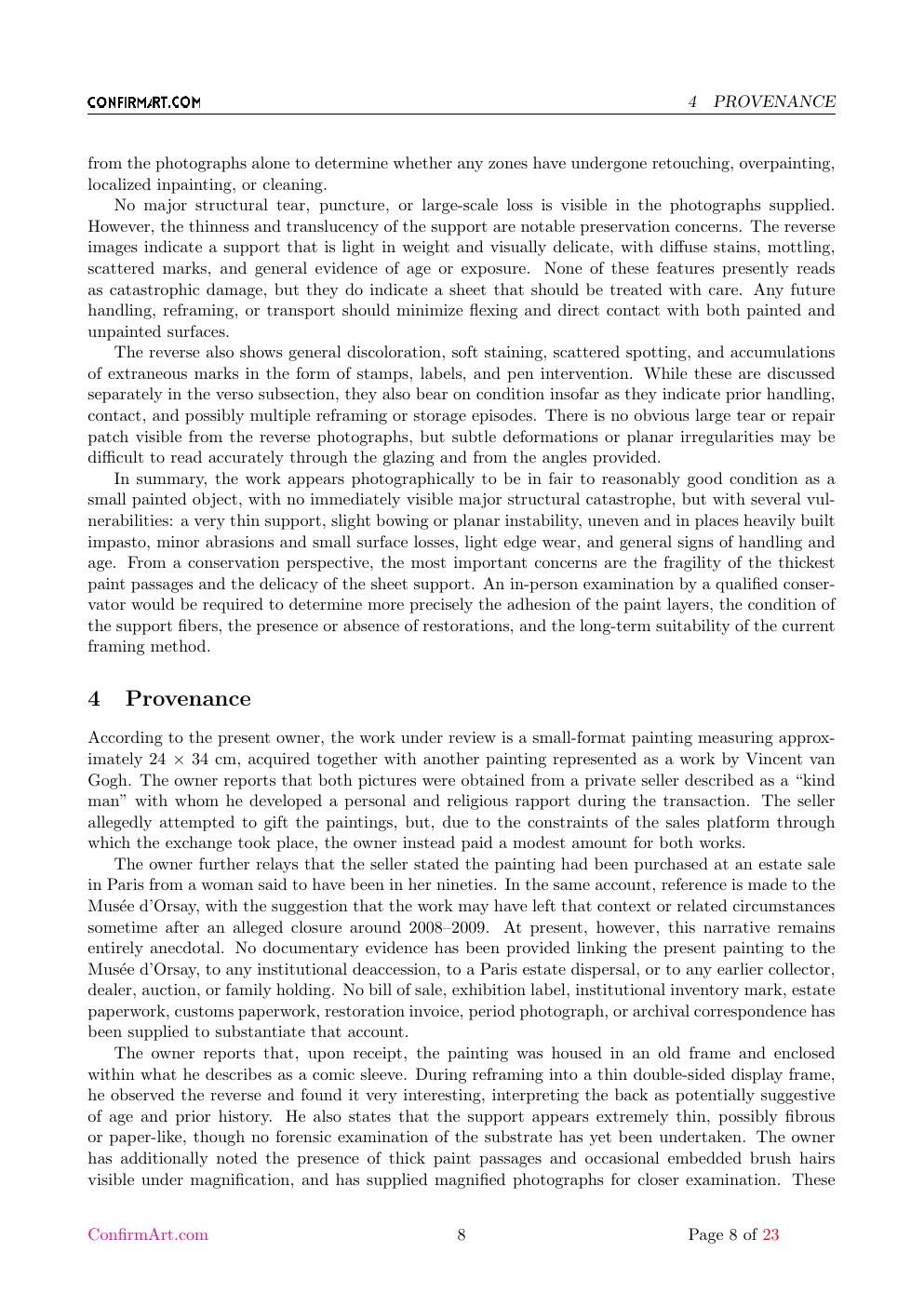 Sans titre report sample page 8