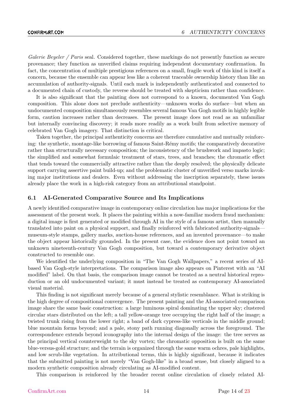 Sans titre report sample page 14