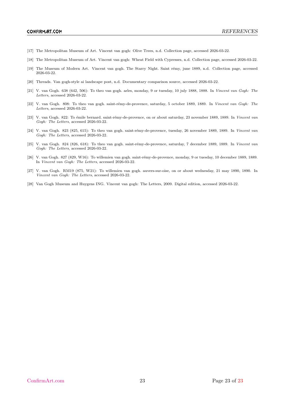 Sans titre report sample page 23