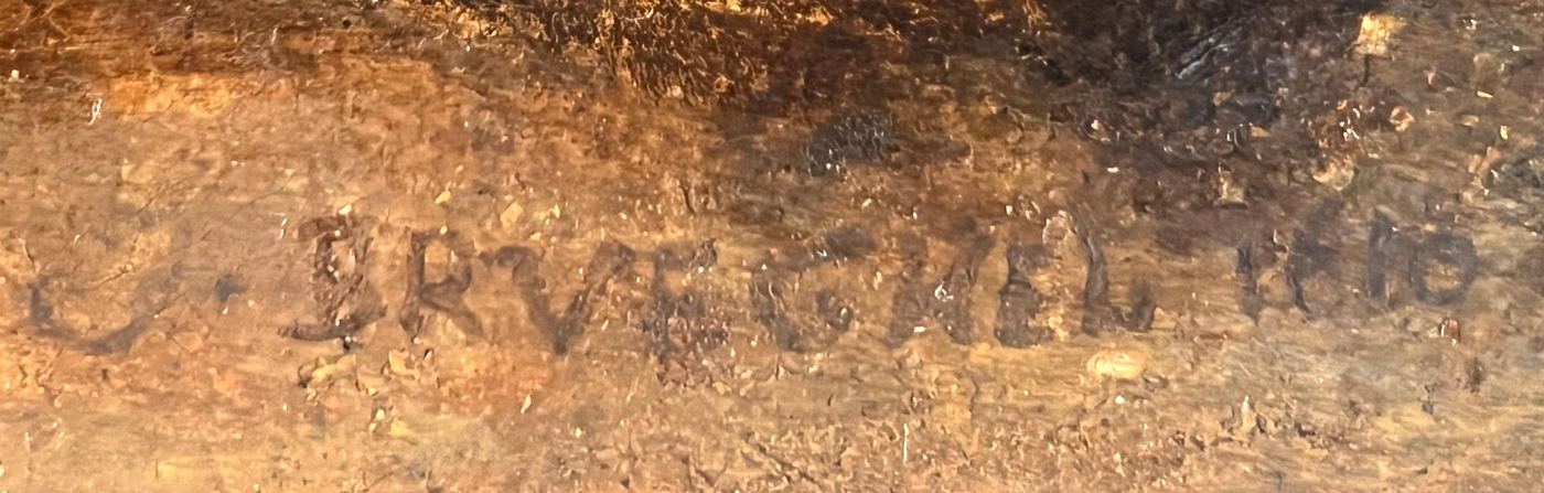 After Brueghel animal scene: Signature Analysis