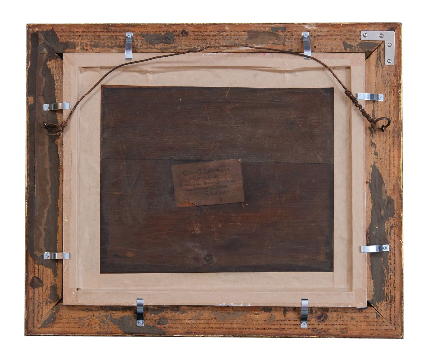 d'après Correggio: Frame and Verso