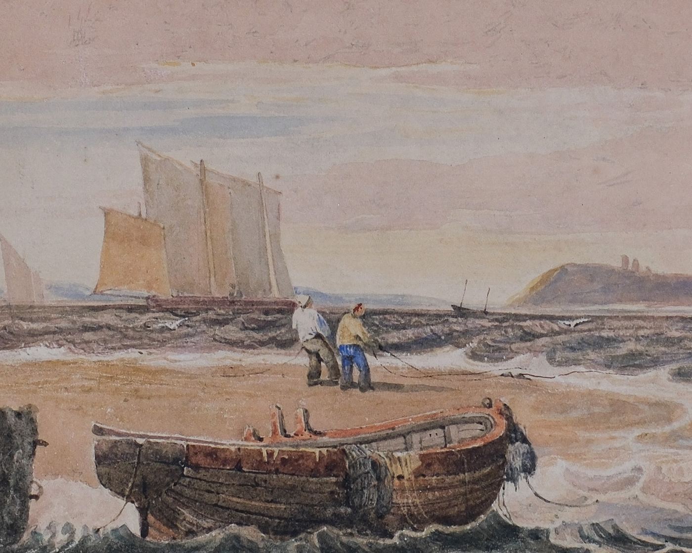 South coast fishermen: Description of the Artwork