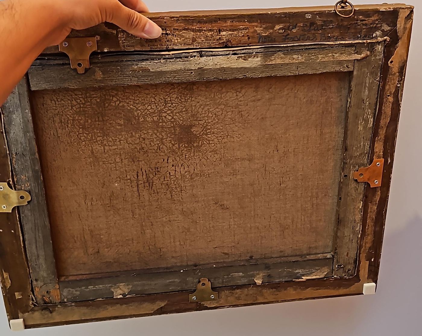 Grove Hill: Examination of the Back Side of the Artwork