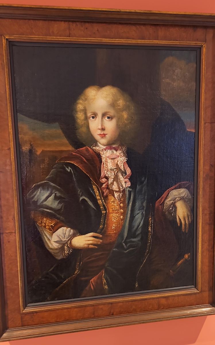 Portrait of a French Nobleman: Description of Frame and Back Side