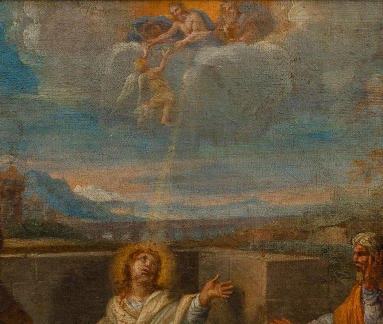 The oil on canvas, "The Stoning of St Stephen": Restoration Procedures