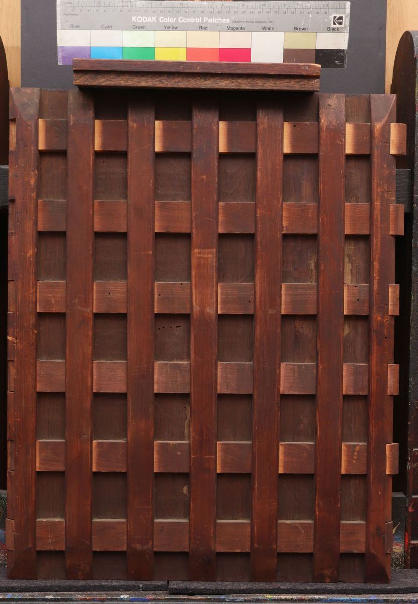 Portrait attributed to Jan Anthonisz. van Ravesteyn: Frame and back side