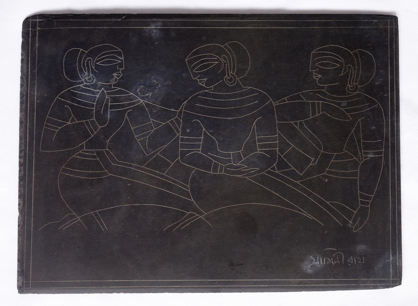 Three Seated Women: Condition
