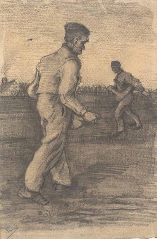 Van Gogh portrait study: Notes on medium terminology and comparative method