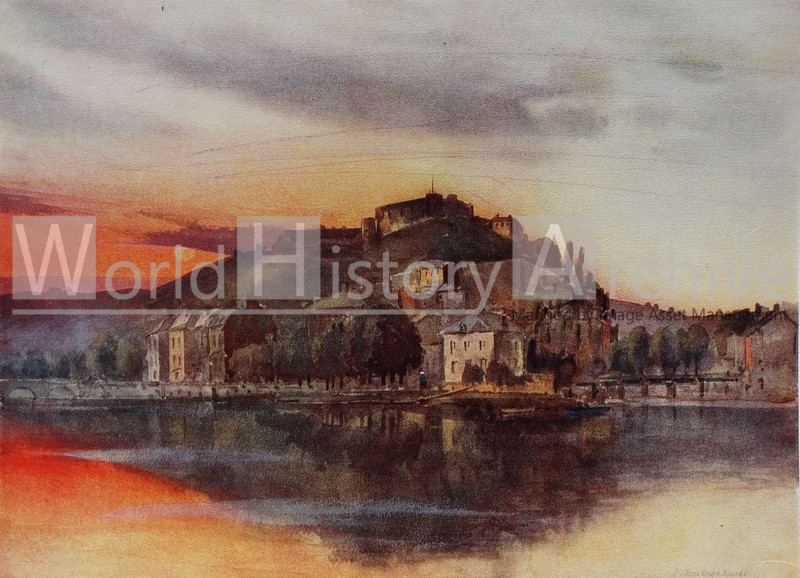 Picasso Dinant study: Comparative Analysis with "View of Namur"