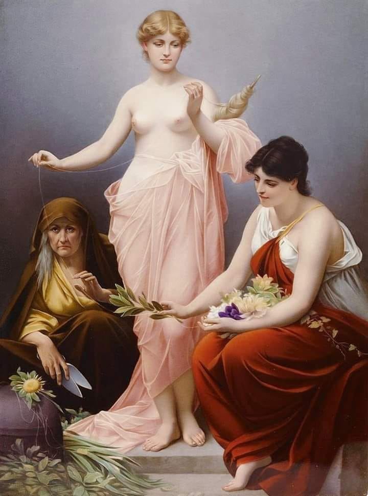 The Three Fates: Artist Overview: Friedrich Paul Thumann