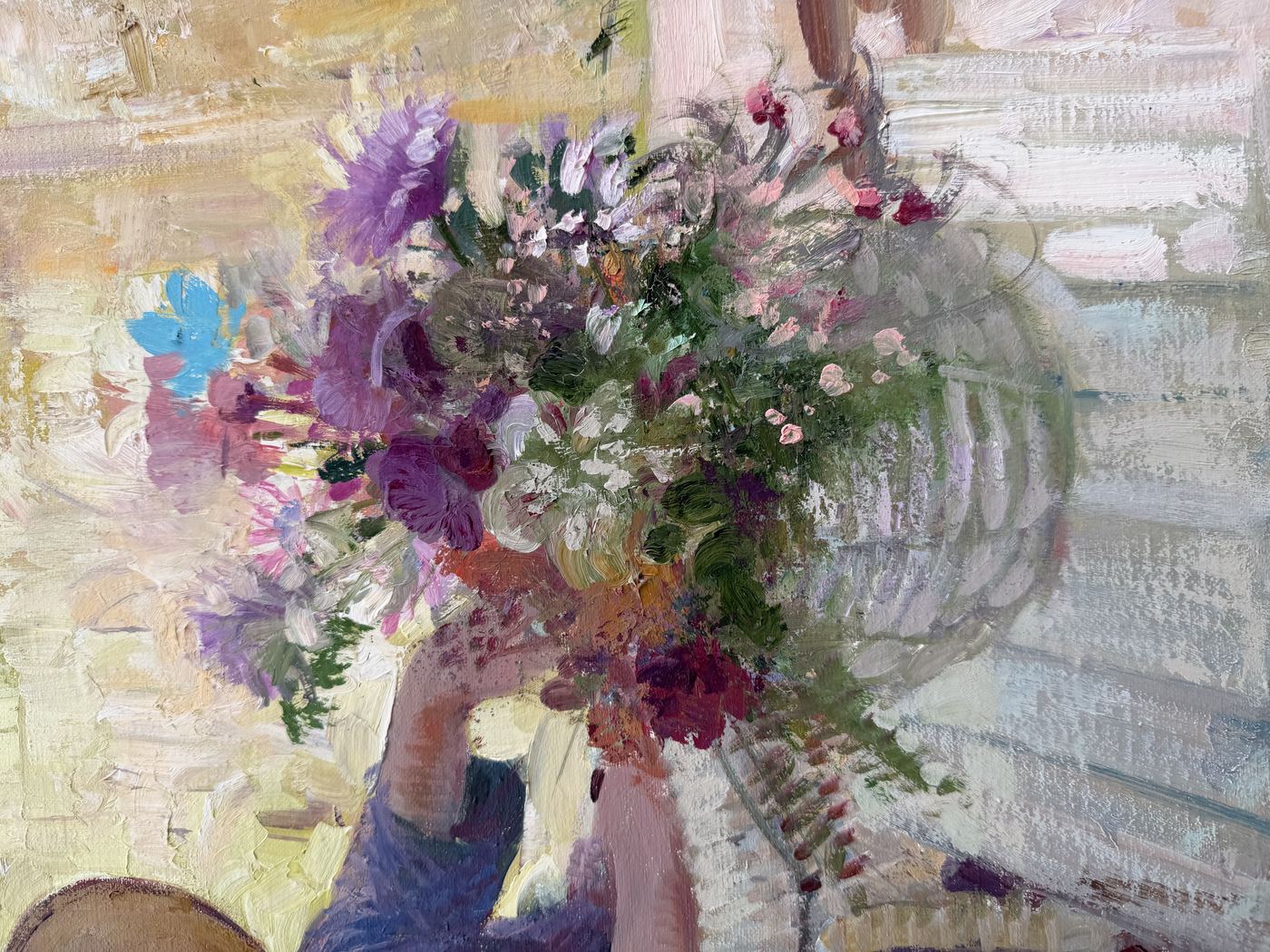 Pino Daeni painting study: Technical Details