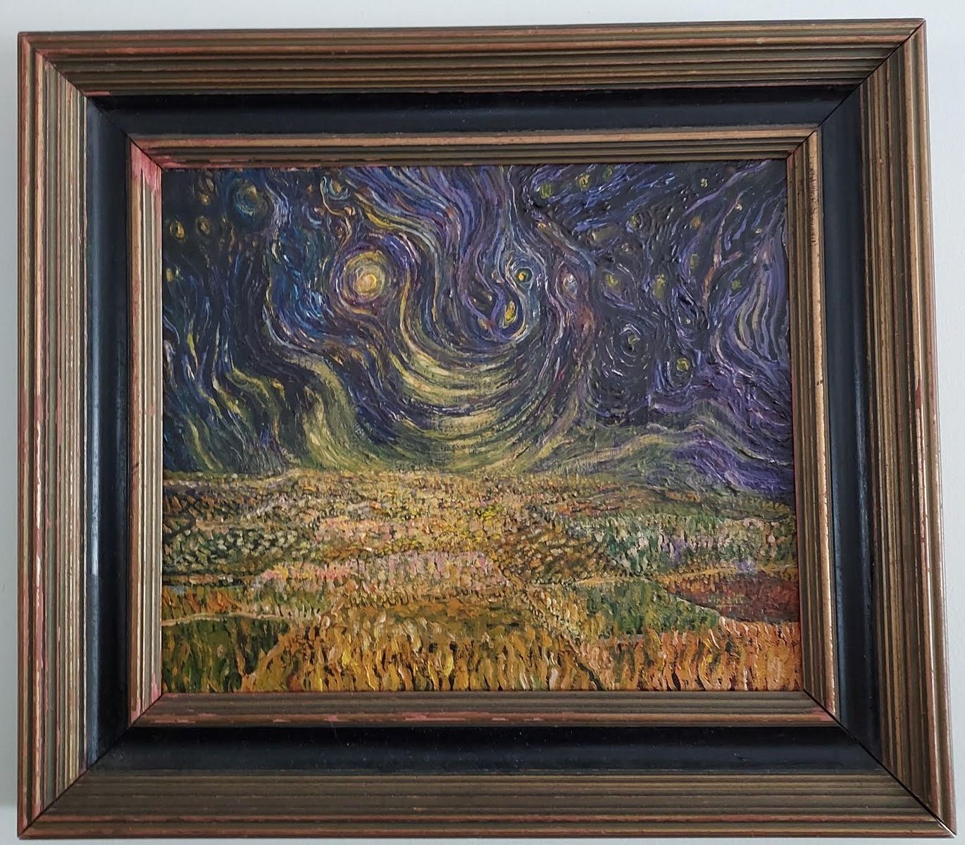 Vincent signature painting: Frame