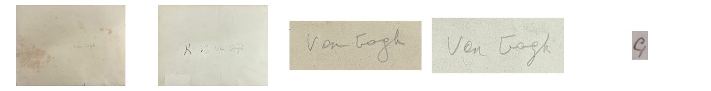 Van Gogh portrait study: Signature Analysis